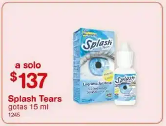 Farmacias Benavides Splash tears gotas 15ml oferta