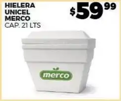 Merco Hielera unicel oferta
