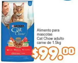 Merza Purina Cat Chow adulto carne oferta