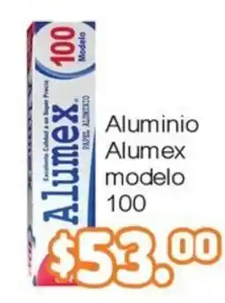 Merza Alumex Aluminio modelo 100 oferta