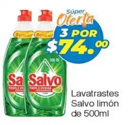 Merza Salvo lavatrastes limón oferta