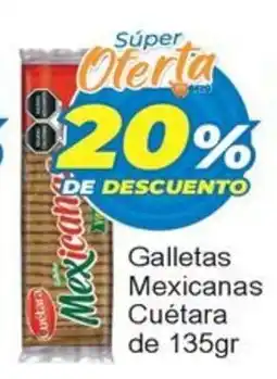 Merza Cuétara Galletas Mexicanas oferta