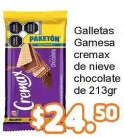 Merza Galletas Gamesa cremax de nieve chocolate oferta