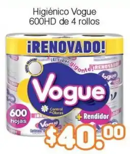 Merza Vogue Higiénico oferta