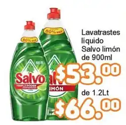 Merza Salvo lavatrastes líquido limón oferta