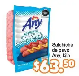 Merza Any salchicha con pavo oferta