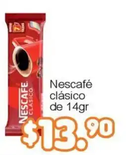 Merza Nescafé clásico oferta