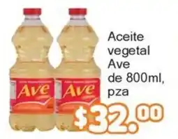 Merza Aceite vegetal Ave oferta