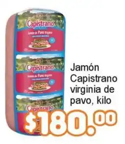 Merza Capistrano jamón de pavo virginia oferta