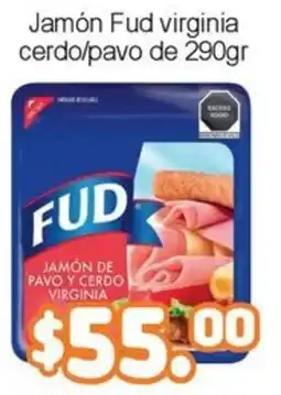 Merza Fud jamón de pavo y cerdo virginia oferta
