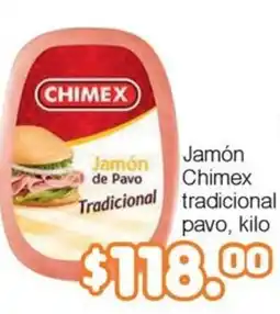 Merza Chimex Jamón de Pavo Tradicional oferta