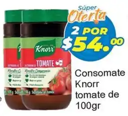 Merza Knorr consomate tomate oferta