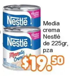Merza Nestlé Media crema oferta