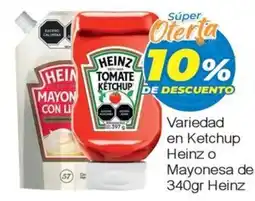 Merza Heinz ketchup o mayonesa oferta