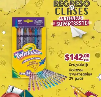 Crayola twistables colores
