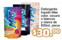 Merza Detergente liquido Mas color, oscura o blancos y claros oferta