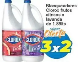 Merza Clorox blanqueadores frutos cítricos o lavanda oferta