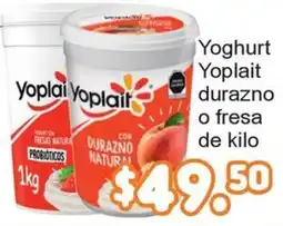 Merza Yoplait Yoplait durazno o fresa oferta