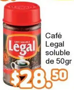 Merza Legal Café soluble oferta