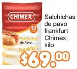 Merza Chimex Salchichas de Pavo Frankfurt oferta