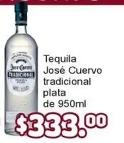 Merza Tequila José Cuervo tradicional plata oferta