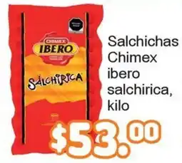 Merza Chimex Ibero salchichas ibero salchirica oferta