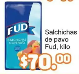 Merza Fud salchichas con pavo oferta