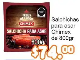 Merza Chimex salchicha para asar oferta