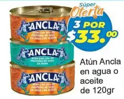 Merza Ancla Atún en agua o aceite oferta