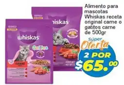 Merza whiskas gatitos carne oferta