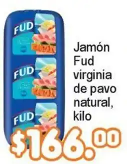Merza Jamón Fud virginia de pavo natural oferta