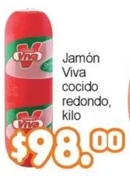 Merza Viva jamón cocido redondo oferta