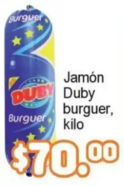 Merza Duby Jamón burguer oferta