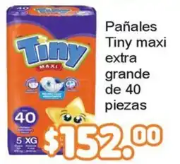 Merza Tiny pañales maxi extra grande oferta