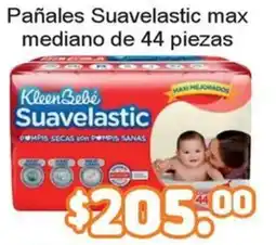 Merza KleenBebe Pañales Suavelastic max oferta