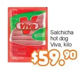 Merza Viva salchicha hot dog oferta