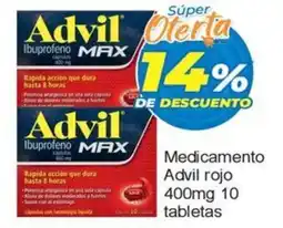 Merza Advil Ibuprofeno MAX oferta