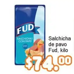 Merza Fud salchichas con pavo oferta