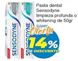 Merza Sensodyne limpieza profunda o whitening oferta