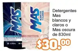 Merza Mas detergentes blancos y claros oferta