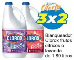 Merza Clorox blanqueador frutos cítricos o lavanda oferta