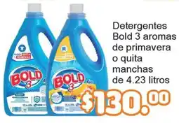Merza Detergentes Bold 3 aromas de primavera o quita manchas oferta