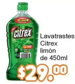 Merza Citrex Lavatrastes limón oferta
