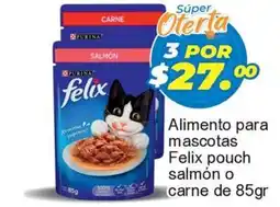 Merza Felix puch salmon o carne oferta
