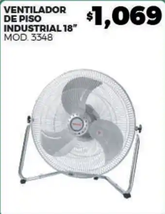 Merco Ventilador de Piso Industrial 18" oferta