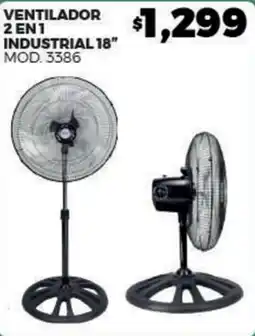 Merco ventilador 2 en 1 industrial 18" oferta