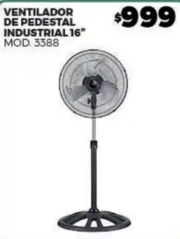 Merco ventilador de pedestal industrial 16" oferta
