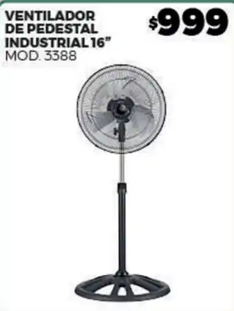 Merco ventilador de pedestal industrial 16" oferta