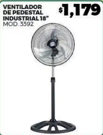 Merco ventilador de pedestal industrial 18" oferta