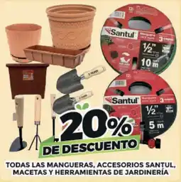 Merco Santul mangueras, accesorios santul, macetas y herramientas de jardinería oferta